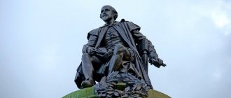Shakespeare monument